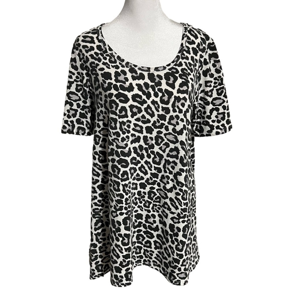 Lularoe Leopard Print Shift Dress Women’s Size S